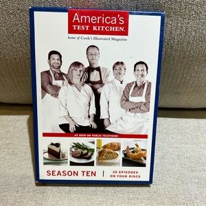 America's test kitchen season 10 Dvd Set